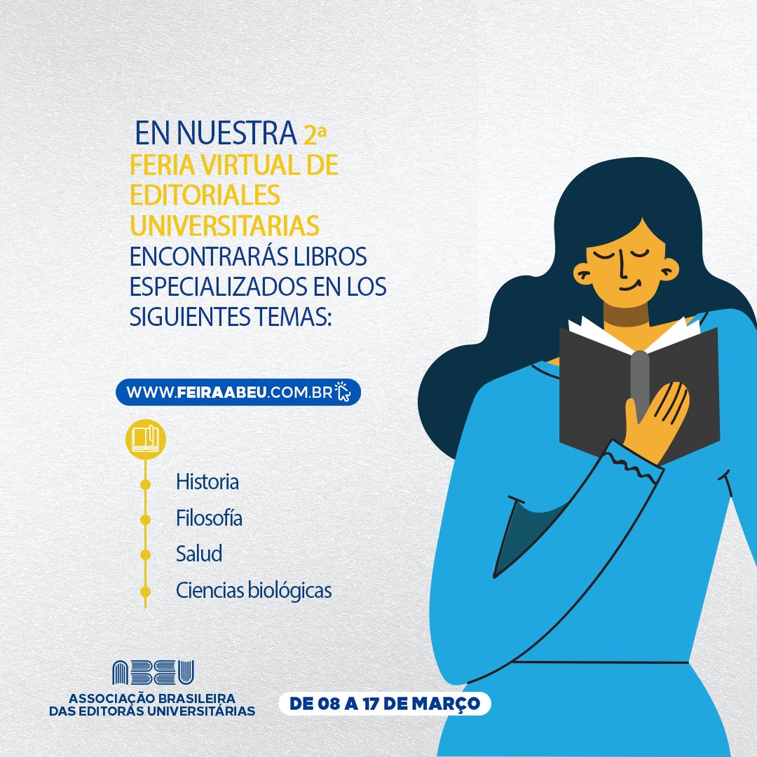 enlaucab's tweet photo. La editorial de la UCAB, @AB_Ediciones, está participando hasta el #17Mar en la segunda edición de la feria virtual #ABEU. Allí mostrará su catálogo junto a otros 87 fondos de publicaciones de Latinoamérica.
➡ https://t.co/x92cF1u3B1 https://t.co/xx6QIgmRJ9