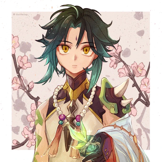 I made my own white day Xiao gift 🥺

#GenshinImpact 