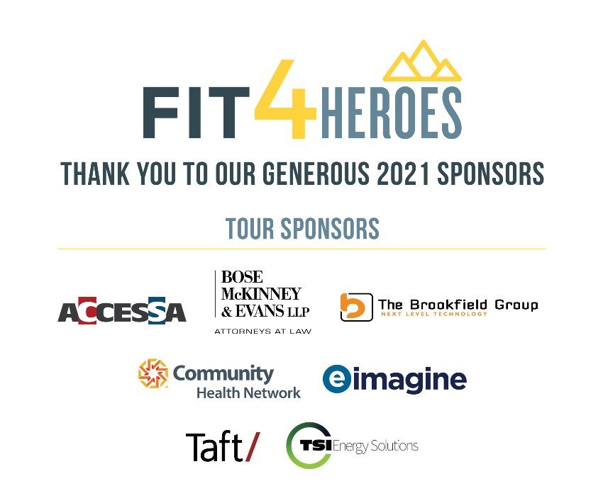 HeroesFndtn's tweet photo. We want to say a sincere thank you to our 2021 #Fit4Heroes sponsors. https://t.co/BlZPUlDjFS