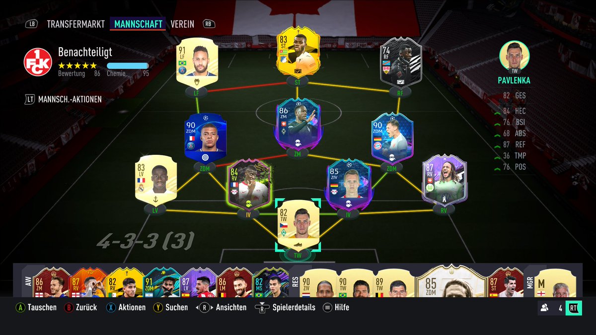 Lxkxs10's tweet photo. Hey Yaya und Community das ist mein Team alles Tradeable
Budget :500-600k.
Danke schonmal #SheeshTeam @sheeshTUBE #XboxShare https://t.co/P97MhM00N2