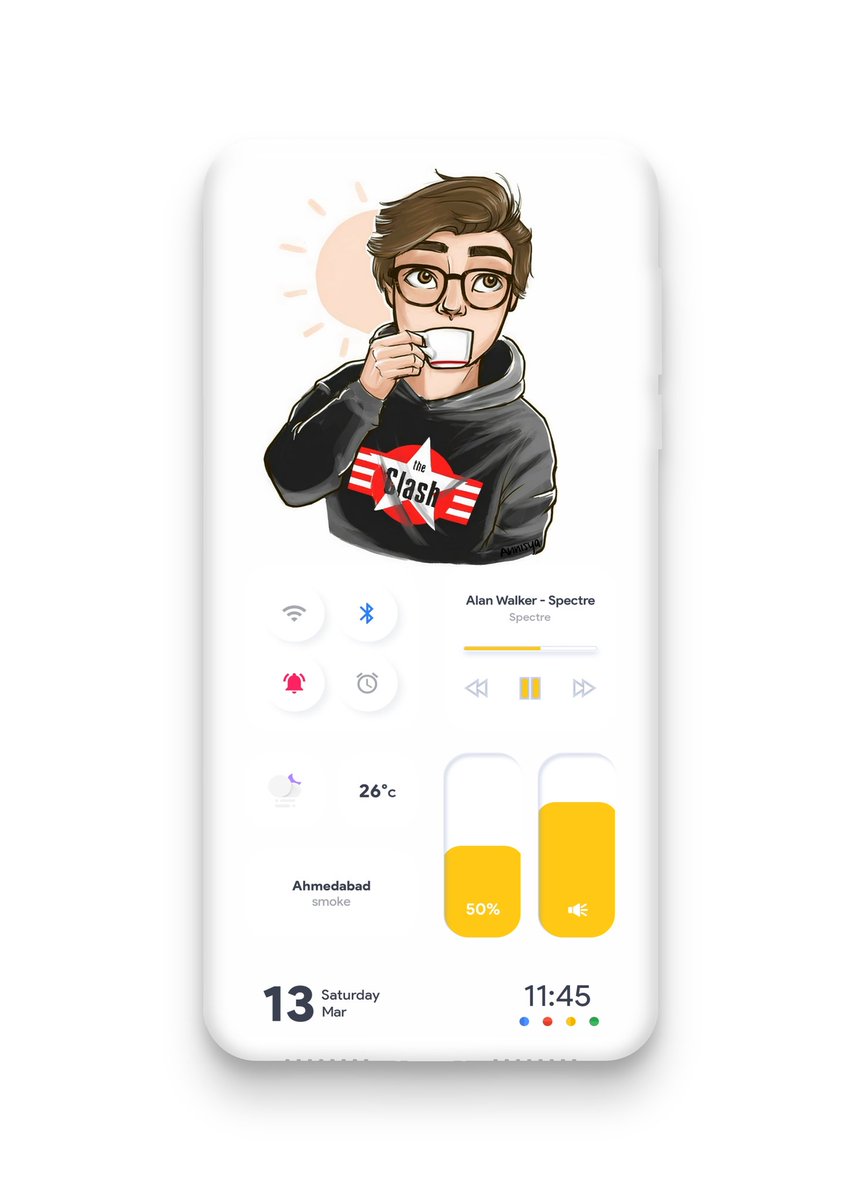 TheNovaSetup's tweet photo. Nuemorphism Nova Setup
Launcher-: @Nova_Launcher
Wallpaper-: https://t.co/WQLbe92n7X
Kwgt Widget-:shadow @EduardoB5to
Icon Pack-:Not Used
Template-: @sreeragag7
Video Link :- 👇
https://t.co/23rvZciW4P
#nuemorphism #shadowkwgt
#novalauncher #thenovasetup https://t.co/KIbxTrLkw4