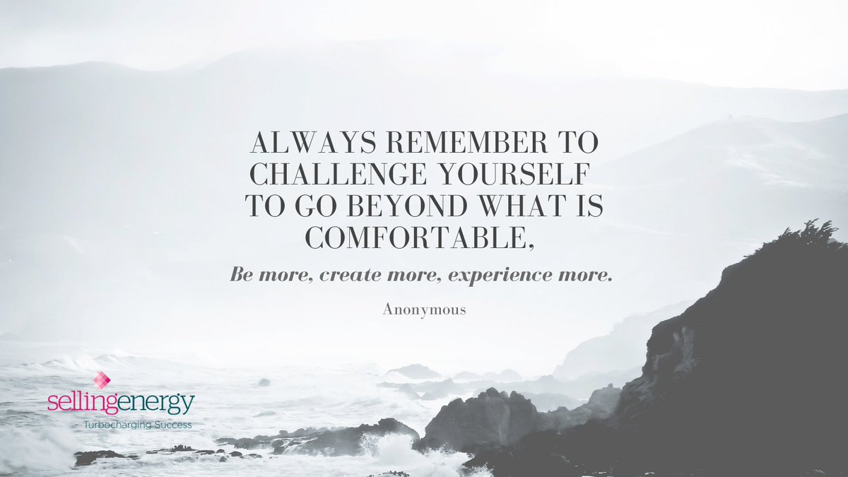 SellingEnergy's tweet photo. Step out of your comfort zone.
〰️
#sellingenergy #sales #selling #dailymotivation #motivationalquote #motivation #motivational #quote #quoteoftheday #businessmotivation https://t.co/HMfS8vt145