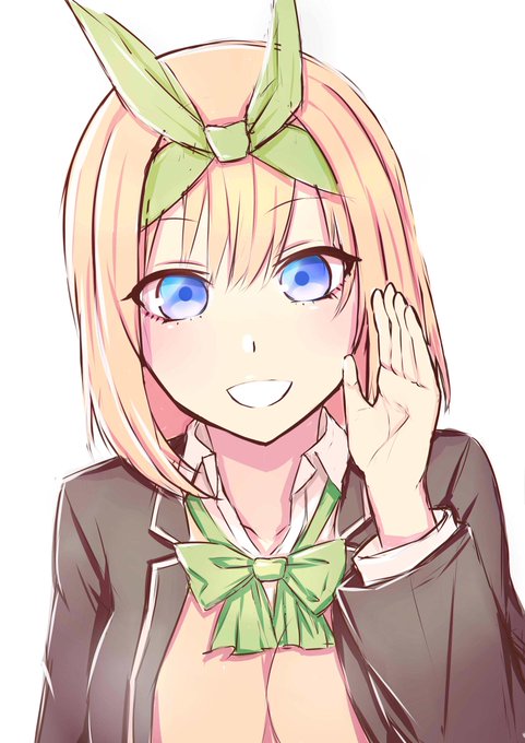 きいろさんがTwitterに投稿した中野四葉(五等分の花嫁)のイラスト。