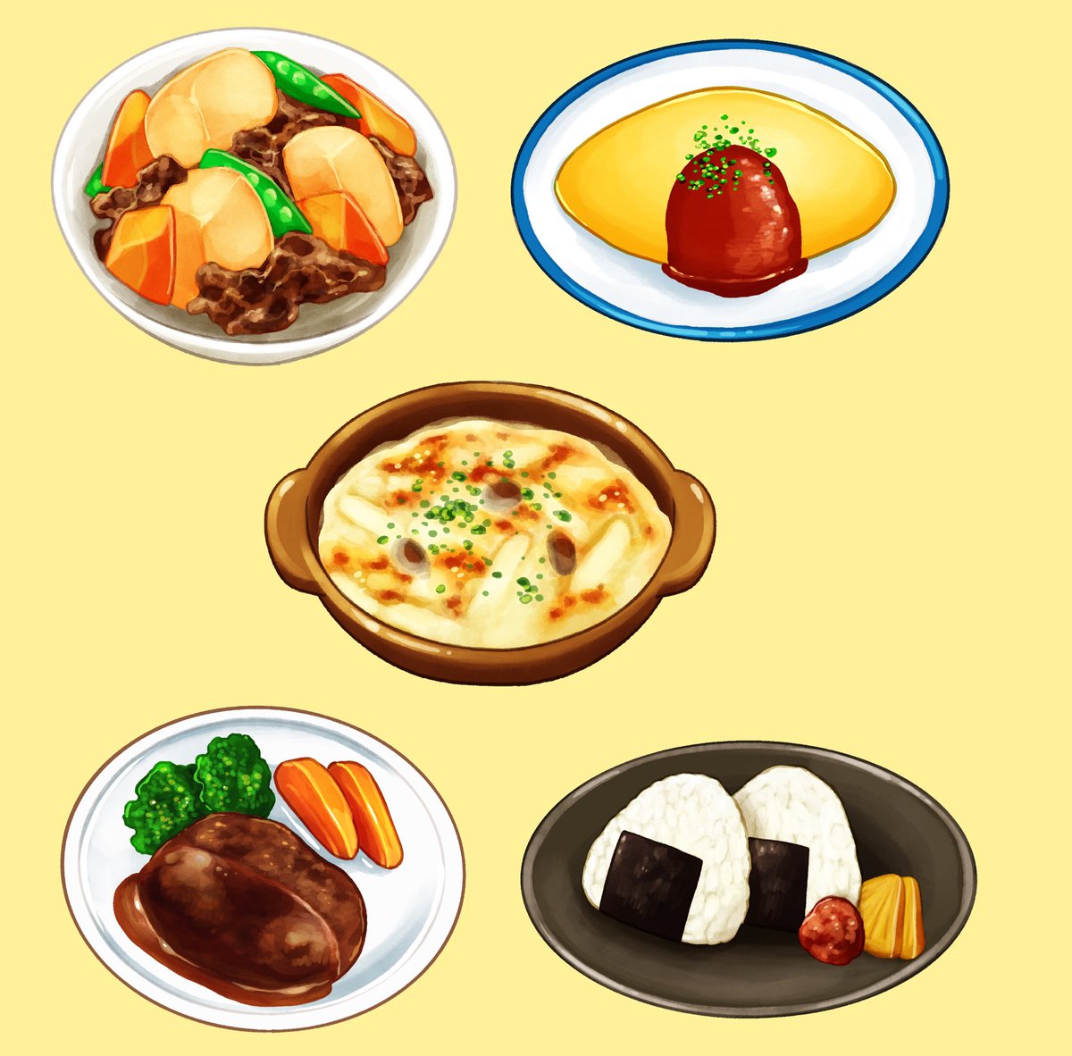 杏耶 あや この食べ物スタンプほしい ってのをリプで教えてください T Co Vwch3ebtib Twitter