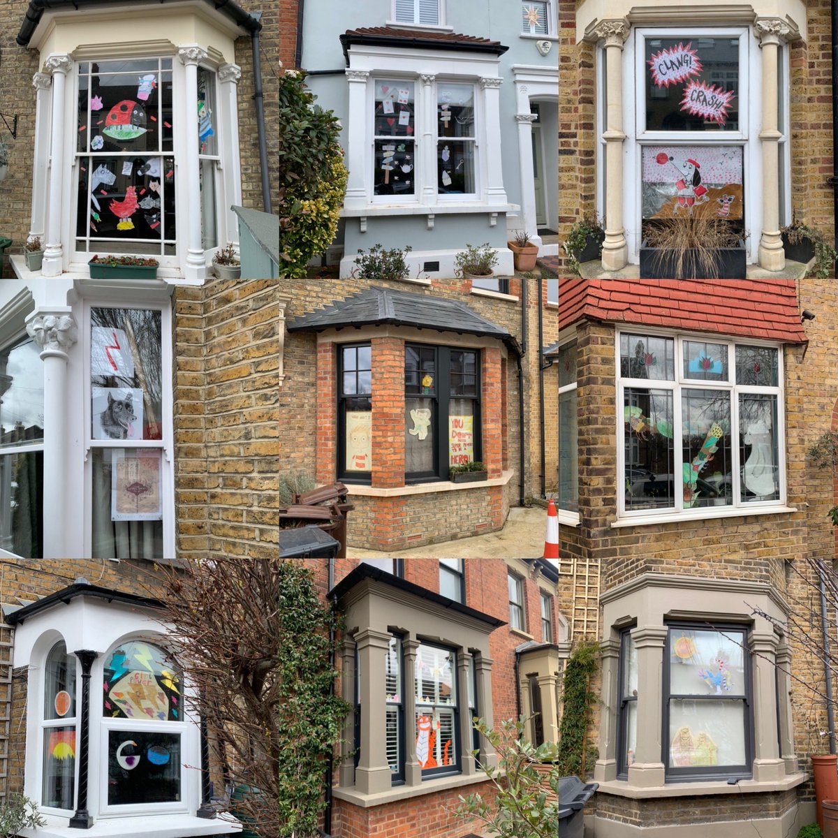 carlatkin01's tweet photo. Fantastic job by #FOHMS with their #WorldBookDay trail around @WalthamstowV raising money for @hmprimary school. #TeamMaynard #LoveReading #Tiring #Walking #Windows #Books #BookDay https://t.co/zqzsI9tymY