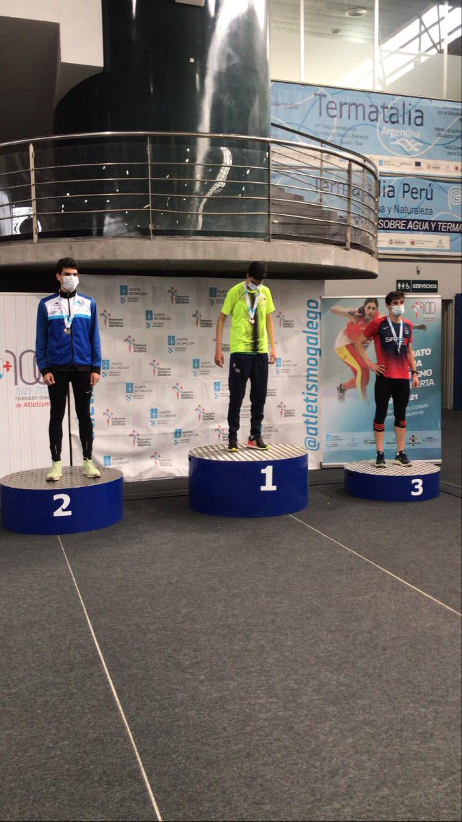 Volvimos a la PC y había ganas de correr. 8’17”47 PB de invierno a 1” de mi marca de aire libre, marca que me valió para ser subcampeón gallego🥈. No ha sido un invierno fácil pero los entrenamientos fueron buenos y hoy salió el trabajo a la luz💪🏽. GRACIAS <a href="/ManuAgeitos0/">Ageitos</a> !!