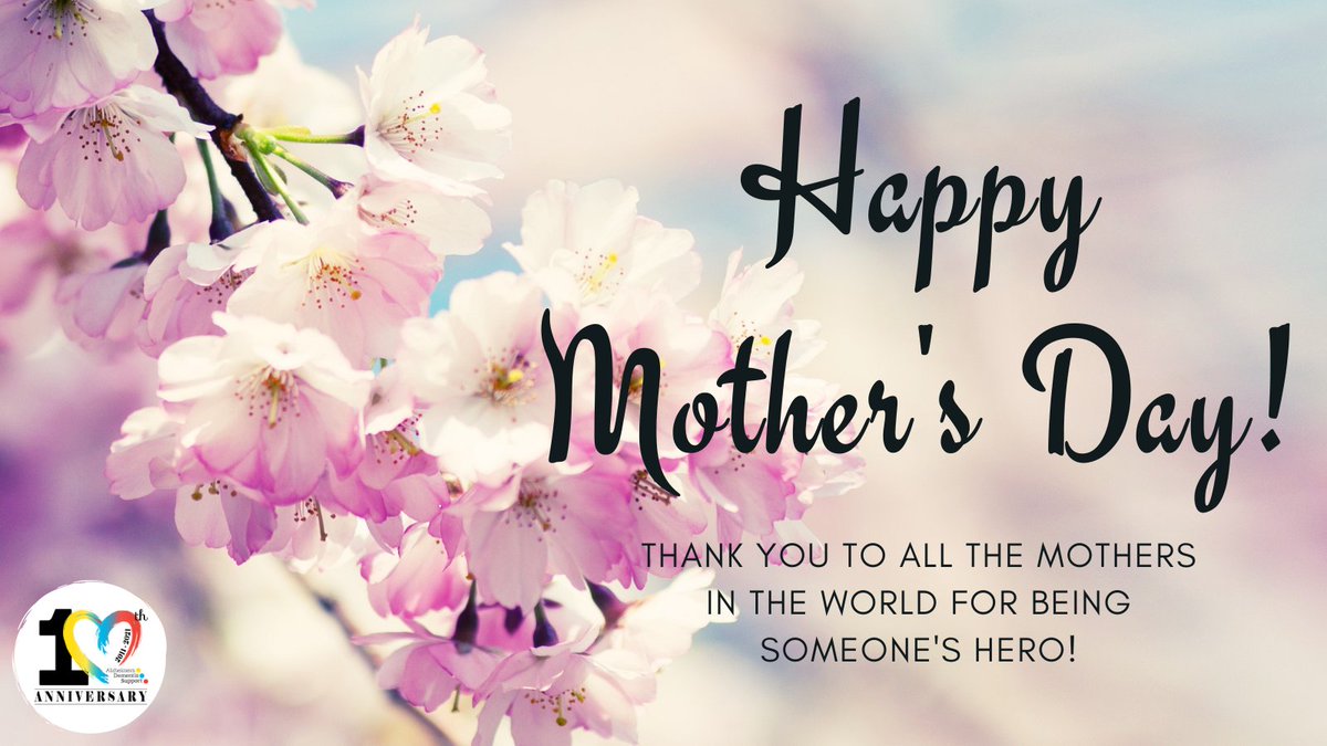 ADSlocalsupport's tweet photo. ๐โจToday is the day of celebrating the beauty of mothers no matter where they are.โ
Happy Mother's Day!โ
๐๐โค๏ธโ
#AlzheimersDementiaSupport #ADSCharity #10YearsOfADS #HappyMothersDay #MothersDay #HappySunday #MotivationalQuote #PositiveVibes #ThankYou https://t.co/TipEKnKWJH
