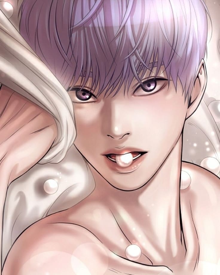 dwrlmak's tweet photo. Makeup inspired by Jin Jooha from Pearl Boy 🐚 #조개소년 https://t.co/5fZI8QtmEb