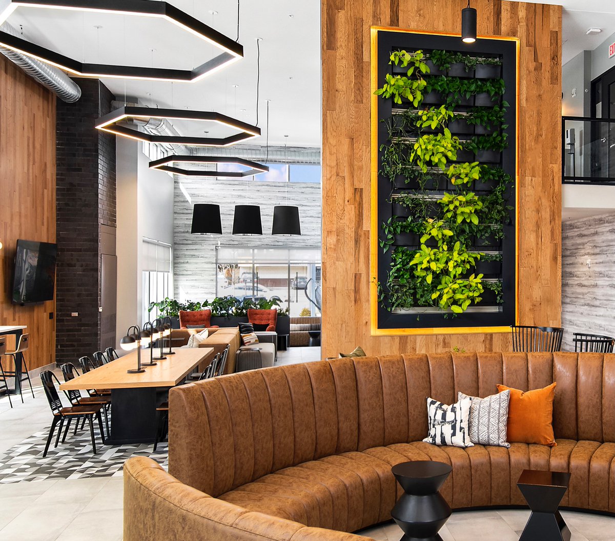 Our latest project reveal.  Beekman on Broadway in Ann Arbor, MI.  👌 #michigan #annarbor #interiordesigner #interiorarchitecture