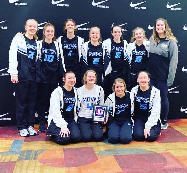 Congrats to MOVA 14M for winning their silver bracket today at MEQ! Not too shabby for some 14 year olds playing up in 15s. #mova #MEQ #hardware