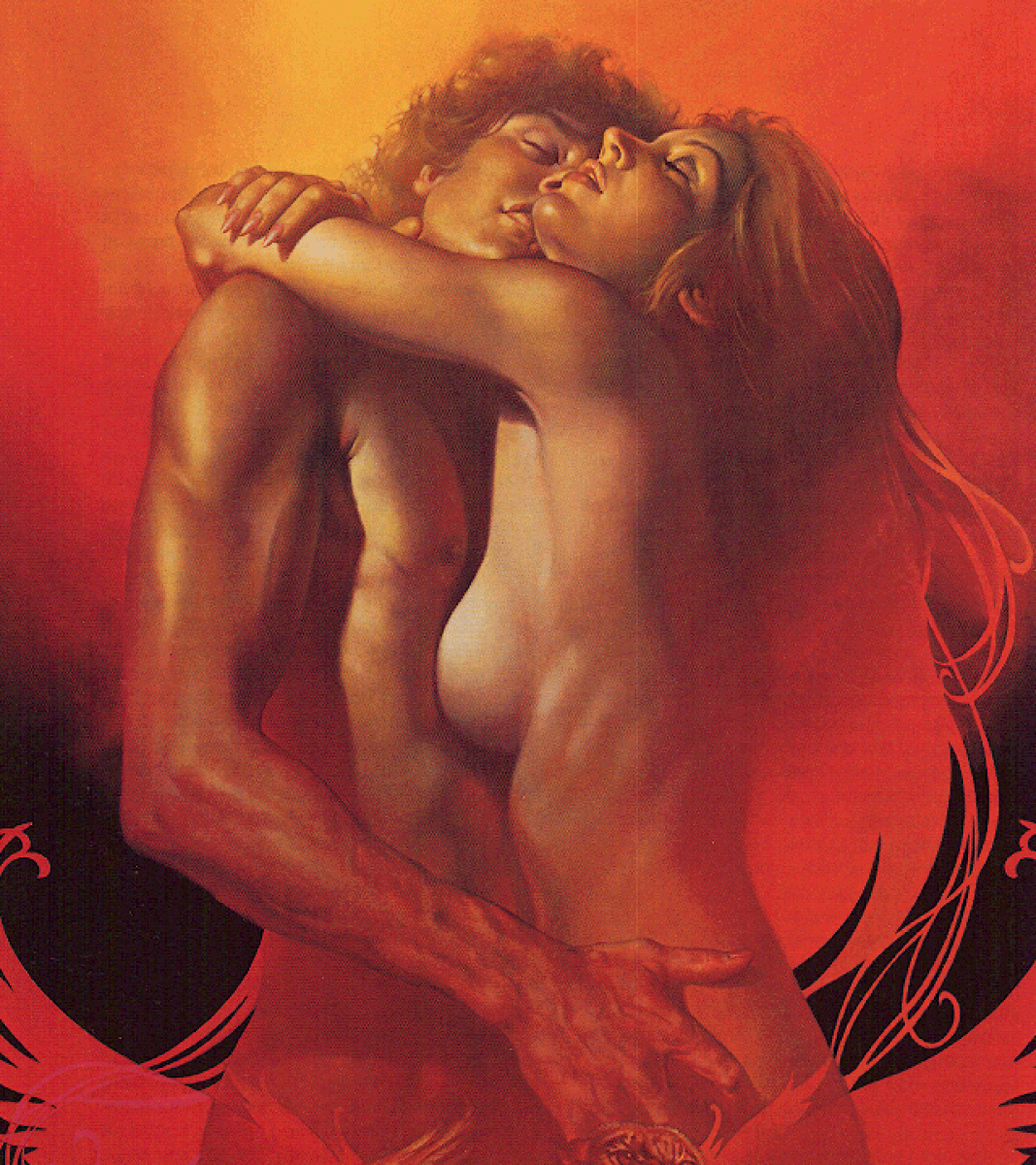 Эротические фэнтези рисунки парочек Luis Royo