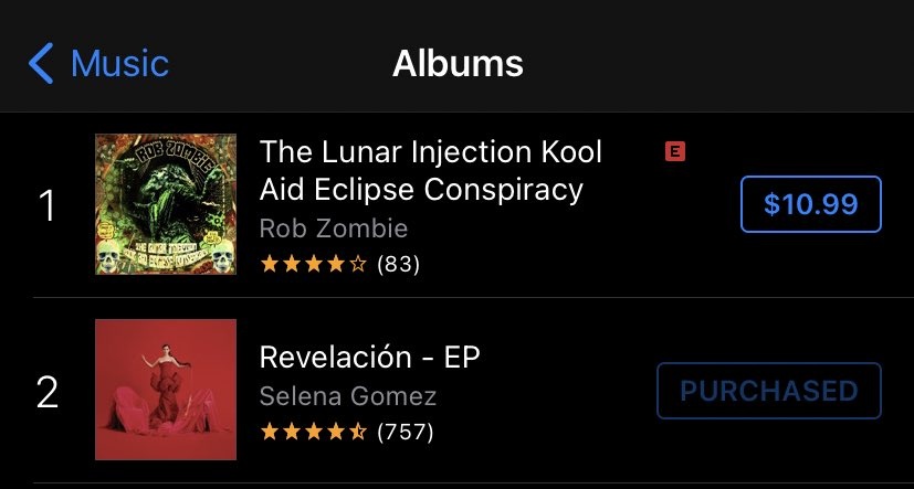 I don't know how americans stans can sleep at night knowing they've been blocked from #1 by "Rod Zombie" 💀