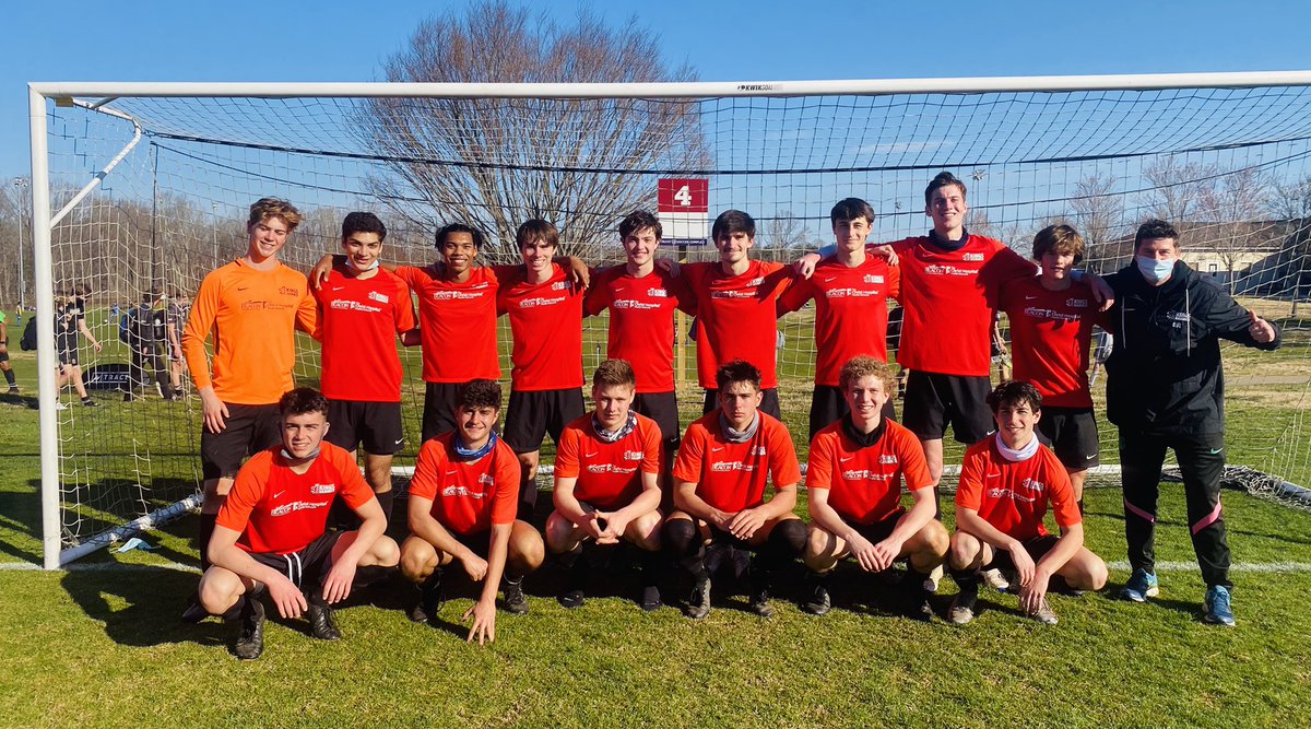 rothwelleric's tweet photo. Proud of these boys! They played for each other and over came a weekend full of adversity. Top of the bracket at USYS National Showcase in North Carolina!    @kingshammer u19s #Undefeated https://t.co/Jfg6Yz48tl