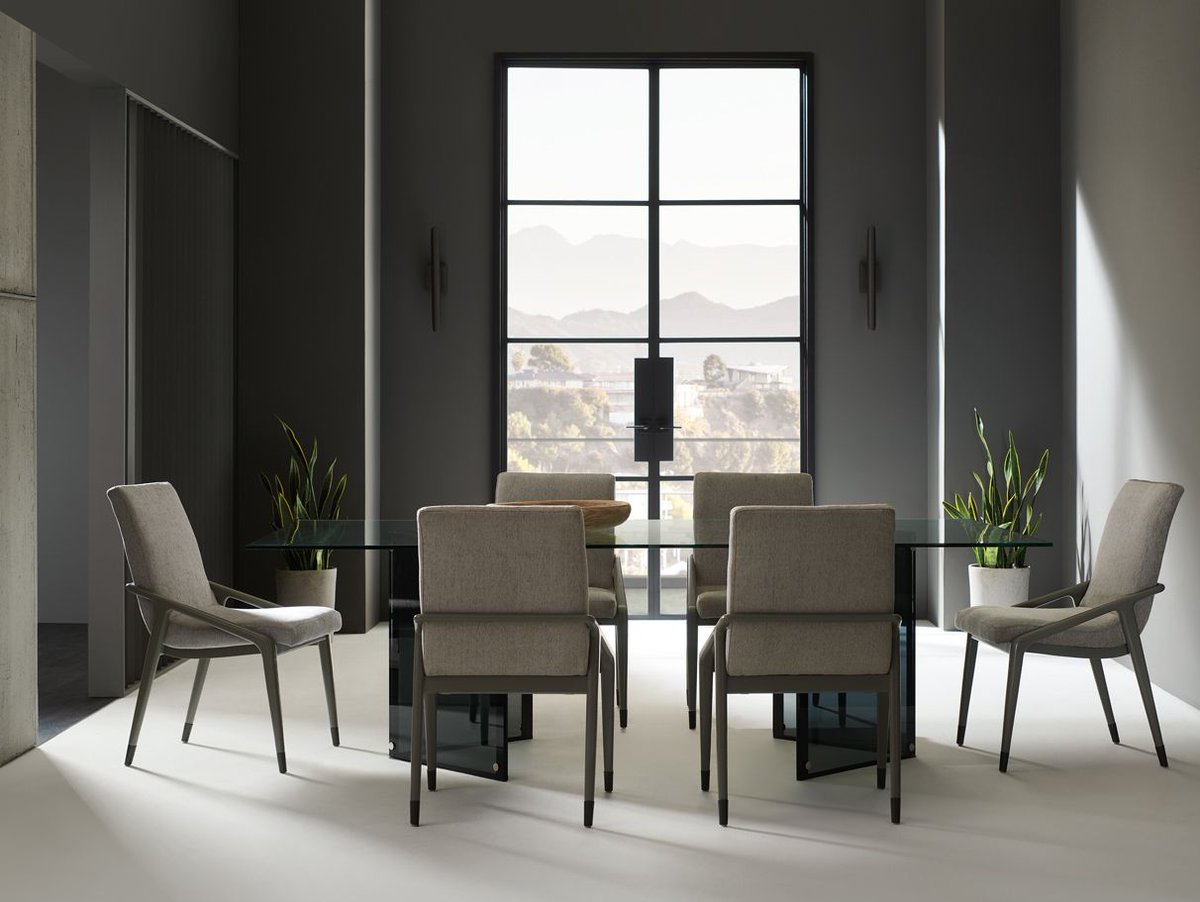 CaracoleHome's tweet image. ▶️ Expressive in every configuration, these stunning table bases can be pointed inward or outward and support a variety of table tops. ◀️ #caracole #designnote