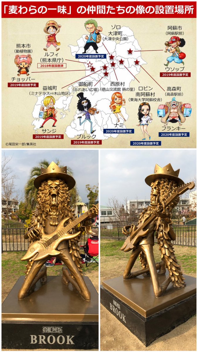 ワンピース像 ワンピース像