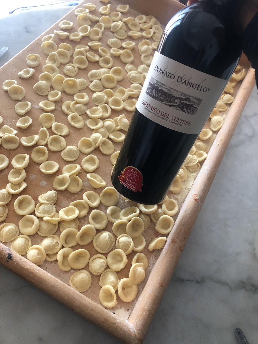 The perfect #sunday wine pairing 🍷

#Orecchiette with lamb’s souce. 😋
Do you know that one of the best way to pair #aglianicodelvulture is lamb, because tannins clean the mouth  from the fat of #lamb. 🐑 

#donatodangelo #wine #redwine #domenica