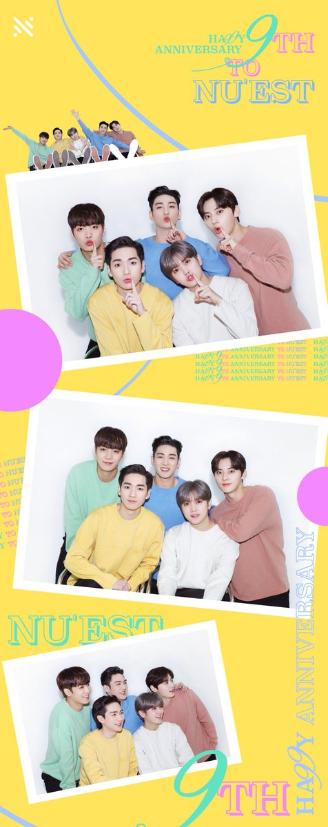 hwangfox0689's tweet photo. 뉴이스트 9주년 축하해
❤🐶🐢🐯🦊🐰❤
#뉴이스트와_9ood_day
#NUEST_9th_Anniversary https://t.co/axWL5EMkuv