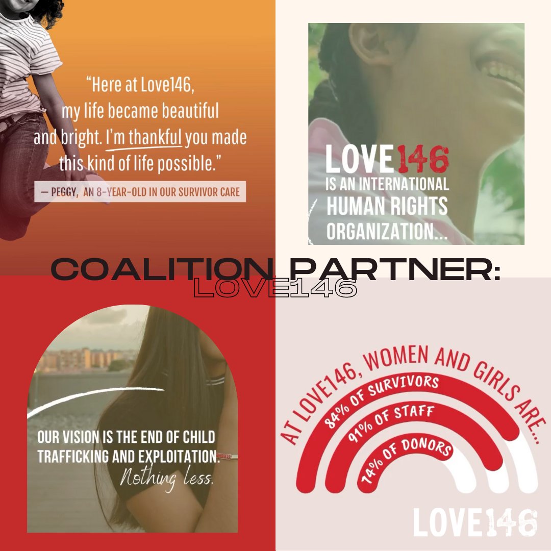 .@LOVE146 works by providing survivor care, educating to prevent trafficking, giving professional training, and empowering people to spread awareness. We are proud to have their partnership. Learn more about LOVE146: enditmovement.com/take-action/ ❌ #enditmovement