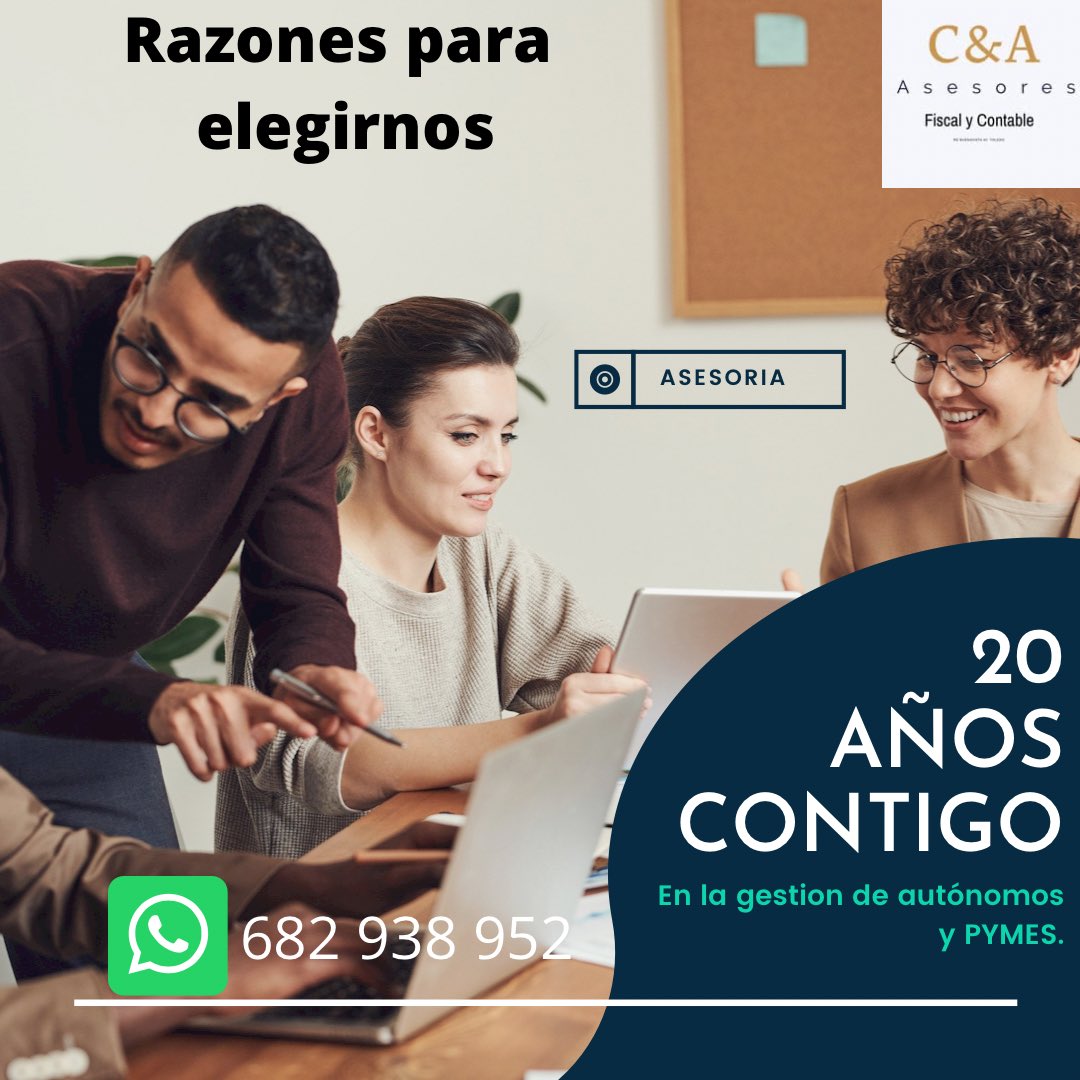 CarrascoFiscal's tweet photo. ¿POR QUÉ CONTRATAR LOS SERVICIOS DE UNA ASESORÍA?
👨‍💻1.Más tiempo para la gestión de tu empresa 
👩🏻‍🏫https://t.co/45lrPOaEv9 confianza de saber que estas en manos de profesionales 
📈3.Informes y análisis de tus ingresos y gastos para mejorar tu productividad https://t.co/UYoqHQlwqg