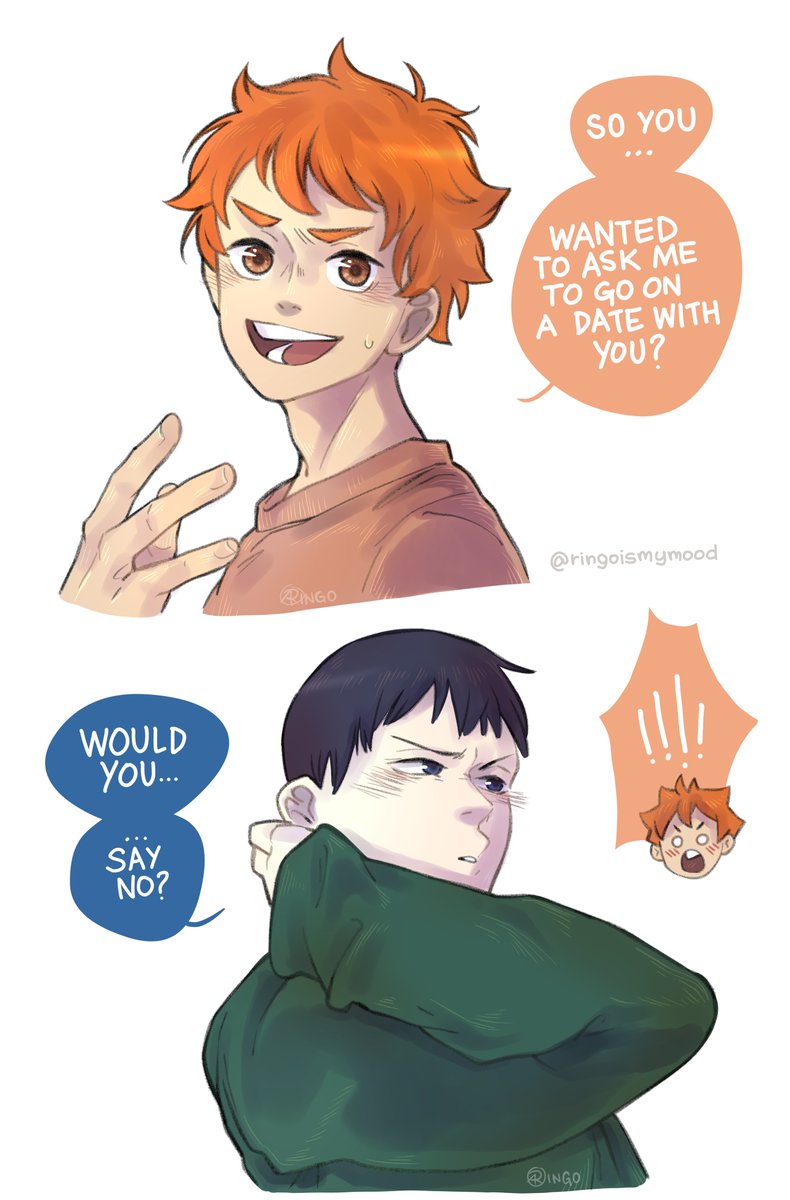 Happy White Day!???
#haikyuu #kagehina 