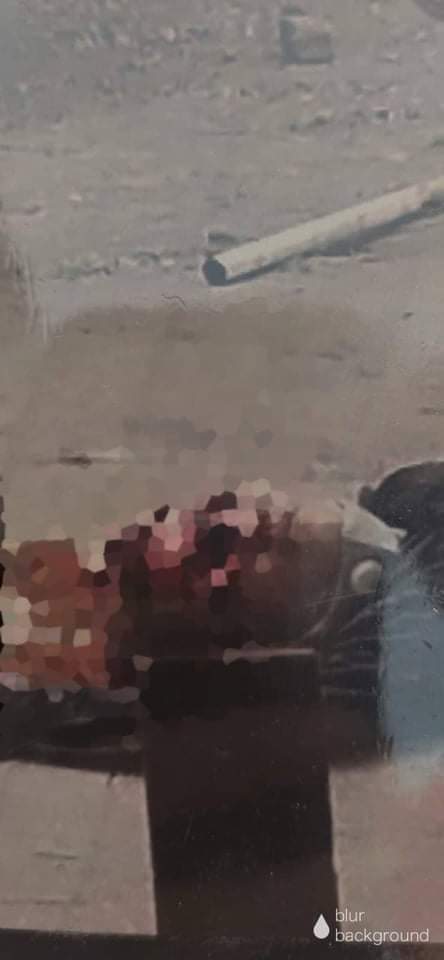 Asl1485's tweet photo. tw // blood // death 
In TaTarPhyu,Hlaing TharYar, Yangon,
a man was shot in the eyes by terrorists.
LOCOMOTIVE XYZ
#WhatsHappeningInMyanmar
#Mar14Coup https://t.co/wWJpRZpVUn
