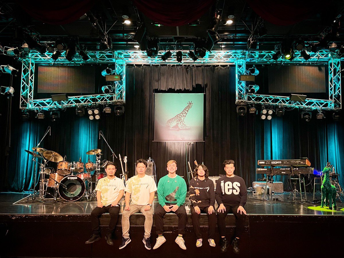 米倉利紀さんライブツアー2021 「green GIRAFFE」がスタート致しました