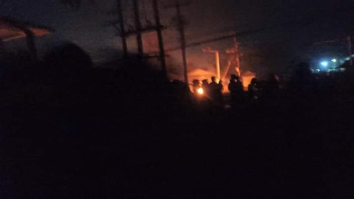 Tonight in Hlaing Thar Yar, terrorism from Burmese Army was not ended just till the night. They keep shooting, burning down the township. Pls Save our people.
TW: violence // guns
<a href="/freya_cole/">Freya Cole</a> <a href="/RapporteurUn/">UN Special Rapporteur Tom Andrews</a> 
<a href="/YourAnonCentral/">Anonymous</a> 
LOCOMOTIVE XYZ
#WhatsHappeningInMyanmar
#Mar14Coup