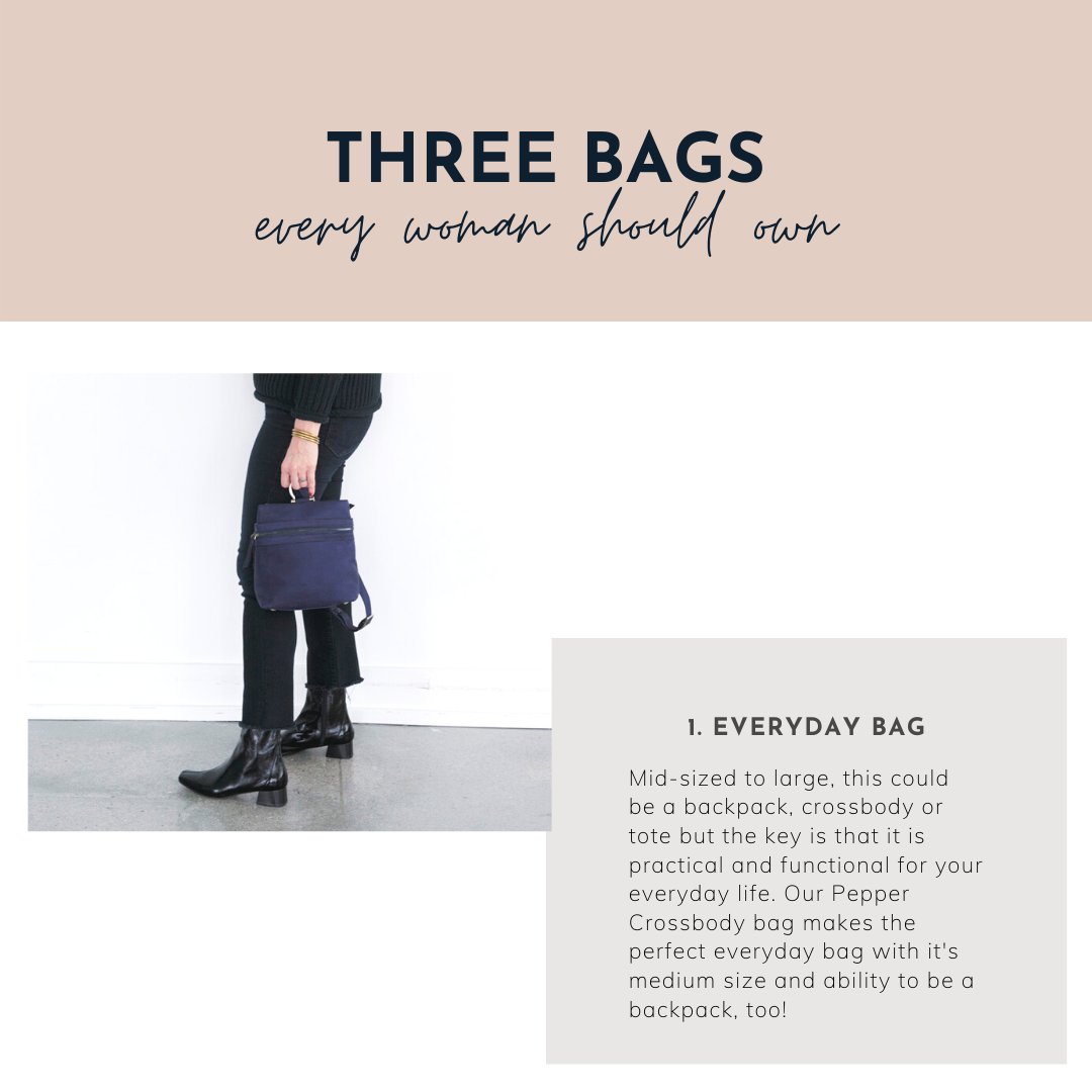 5 Types of Bags Every Woman Should Own