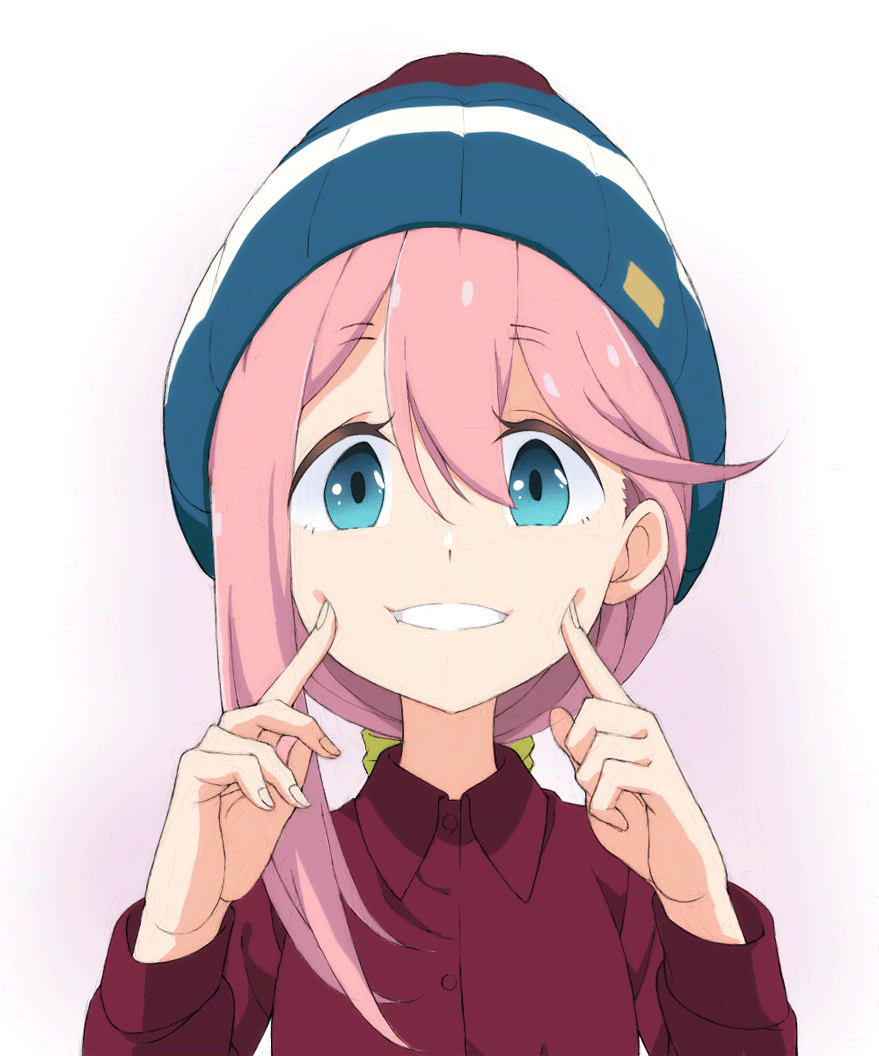 各務原なでしこ 「可愛いを信じる、なでしこちゃん! 」|丸のイラスト