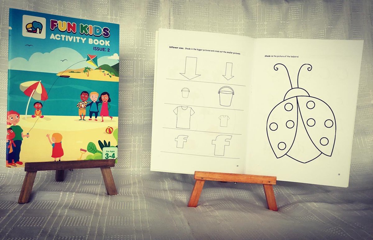 fun_kids_ab's tweet image. Introducing this new age group (ages 3-4) to our FKAB range. Pages filled with practical activities which include shading in, different sizes, tracing alphabet and many more activities to encourage fun learning. #FunKidsActivityBook #learningwhilehavingfun #createdinuganda