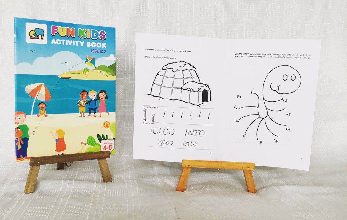 fun_kids_ab's tweet image. Fun activities for your child with pages filled with shading in, alphabet fun, join the numbers and many more activities to encourage fun learning. #FunKidsActivityBook #encouragelearning #havefun #createdinuganda