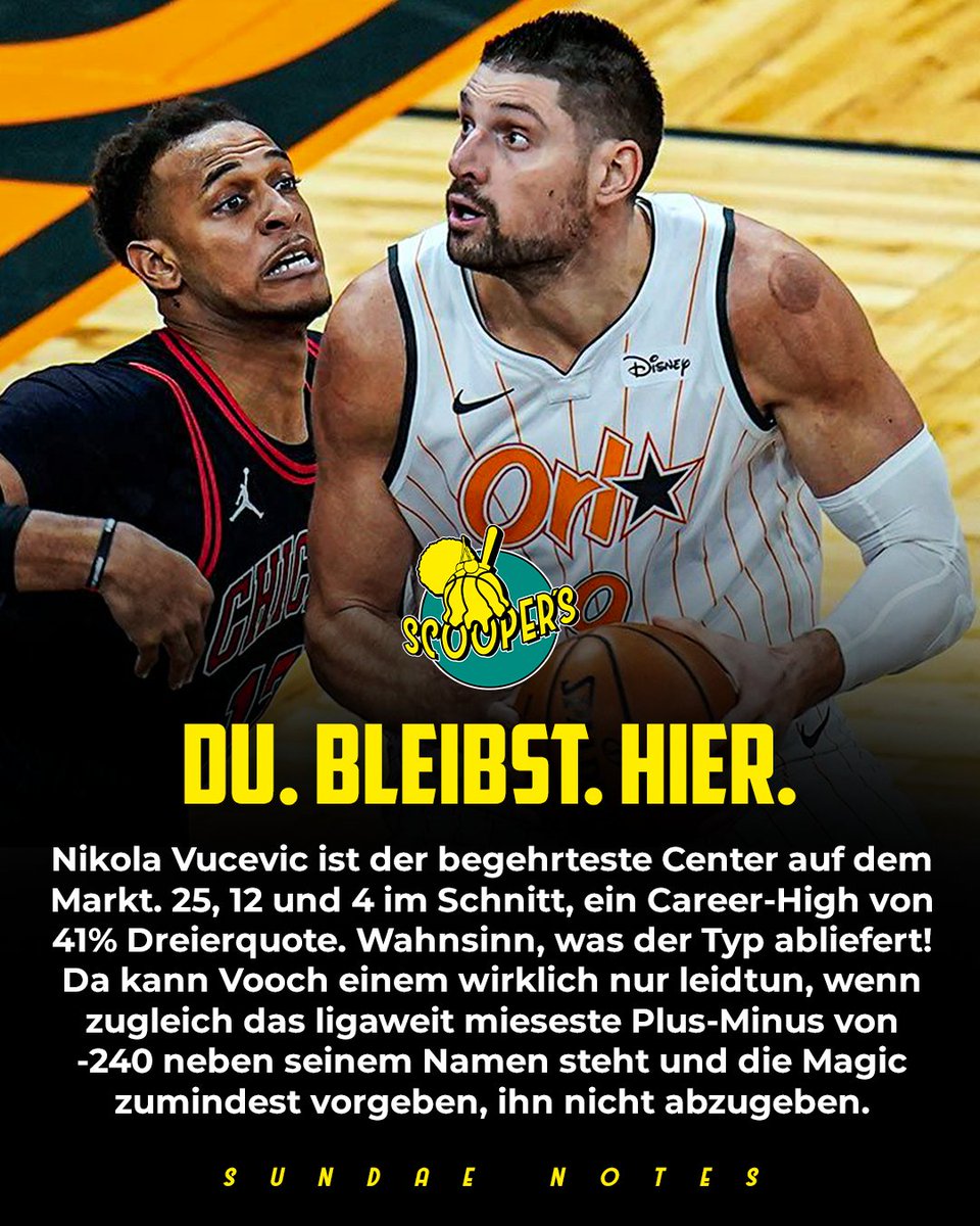 scoopersblog's tweet image. 📑 Alle Notes auf SCOOPERS.BLOG - - cutt.ly/TzKdBuf
———
#SundaeNotes #Bucks #Clippers #Knicks #Hawks #Pelicans #Magic #NBASchedule #JoshHart #Vooch #JuliusRandle