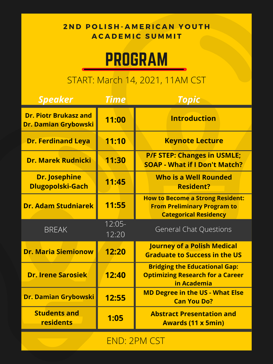 DamianGrybowski's tweet photo. I want to invite you to our conference on residencies and research, happening on Zoom in 30min! IMG friendly, we have amazing speakers. 

zoom link:https://t.co/HC1fcPvfiM

#PAMS #residency #medstudent #medschool #matching2021 #match2021 #soap #USMLE #IMG https://t.co/xcO4vaz2NC