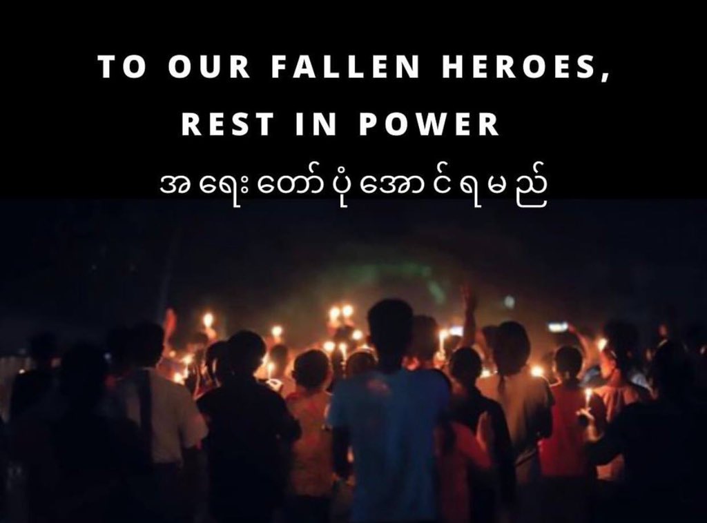 di_anasan's tweet photo. 21 in HlaingTharYar,
7 in ThinganGyn,
3 in ShwePyiThar,
3 in South Dagon,
1 in Hlaing,
1 in InSein,
1 in South OakaLapa,
1 in north Dagon,
1 in KyiMyinTine,
1 in TarMwe,
2 in North OakaLapa,
total 42 passed away in Yangon.
(could be increased)
#WhatsHappeningInMyanmar
#Mar14Coup https://t.co/BAtGKt07HT