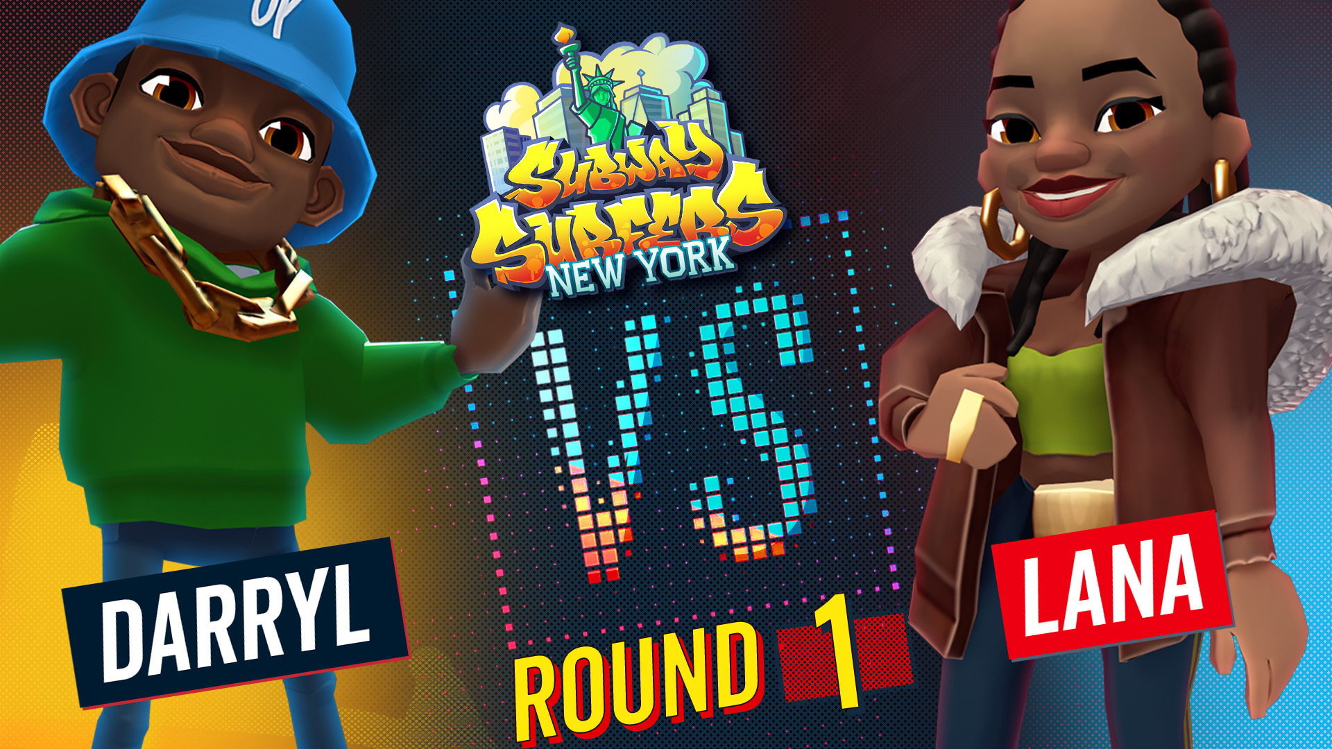 Subway Surfers on X: We're in Berlin! 🐻🎶 Alex and Adam are facing off in  #SubwaySurfers Versus once again! It's Nina with her brand new outfit up  against our new character Zayn!