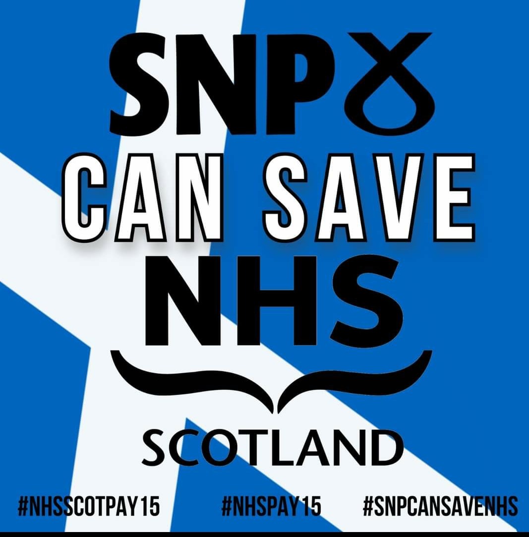 A 15% restorative pay will also help save our NHS. The peoples NHS!
It will drive recruitment, help safely staff wards etc, increase patient care, reduce staff sickness, money goes back to our economy.
@theSNP @NicolaSturgeon @JeaneF1MSP 
Give us back our stolen pay, save the NHS