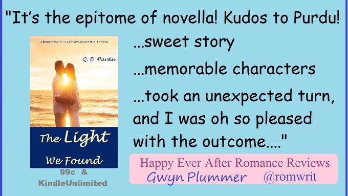 QDPurdu's tweet photo. Don't listen to gossip about your ex!
Find romance after divorce!

"This short novella is without a doubt one of the most enchanting, heartwarming stories I’ve read....belongs in everyone’s library" #5stars #Review

#99cents #shortstory
Amazon LINK: https://t.co/qdwzao8Yz0 … … https://t.co/XbfLizwTcd