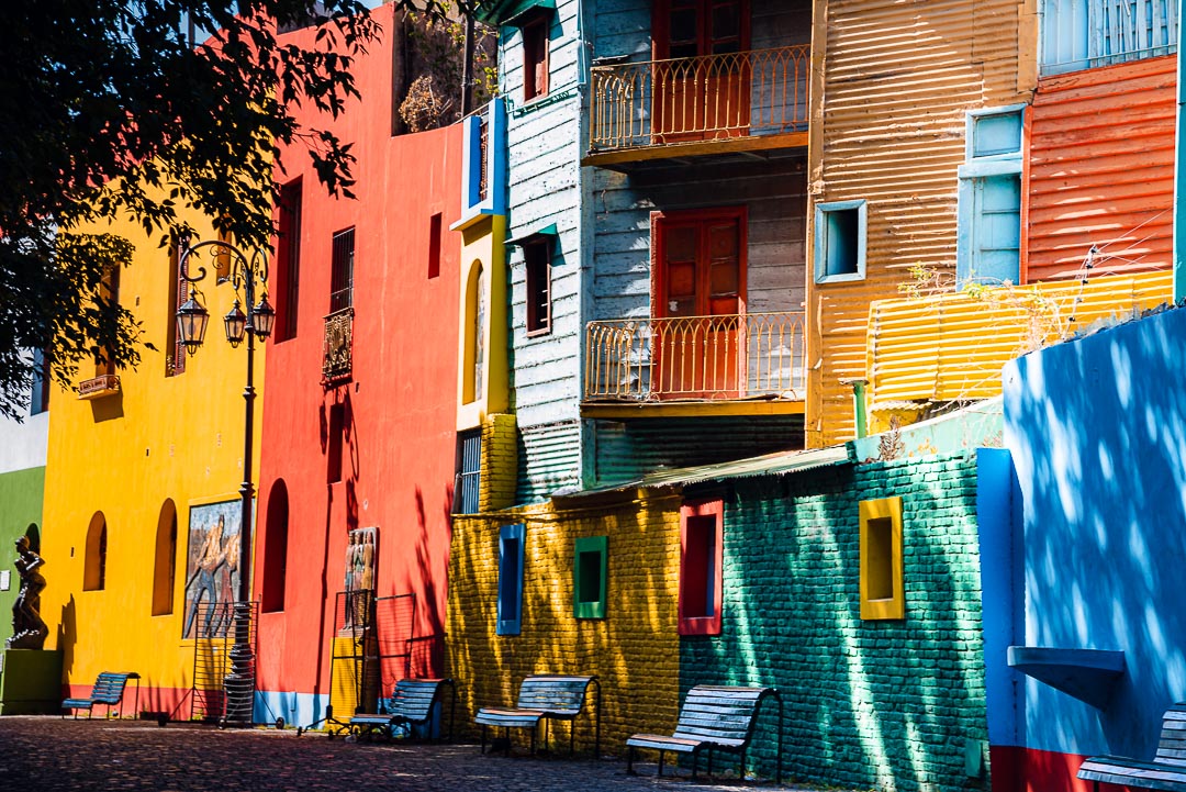 It's the Caminito in Buenos Aires

#Caminito #BuenosAires #Argentina #ColouredHOuses #Tracel #travelphotography
