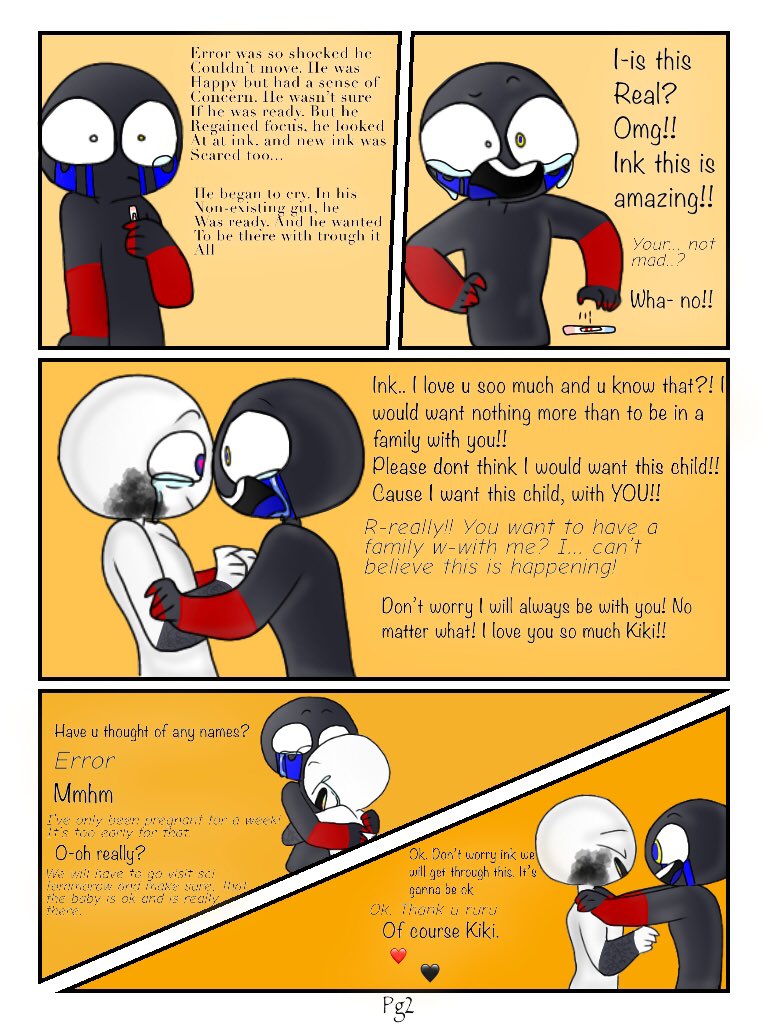1116Reb's tweet photo. Page 2 of recovery. 

Pls share as much as possible (drawing bases from google if u know the artist tell me😊 

€tags€
#drawing #story #inksans #errorsans #ErrorInk https://t.co/gfkHJaDVlc