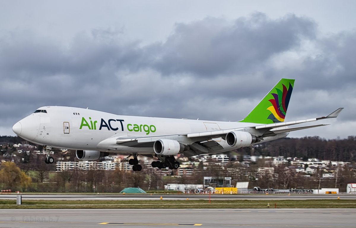 AirACT Cargo - TC-ACM - Boeing 747-428F(ER) - ZRH - Mar 2021