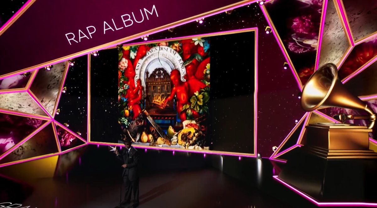 Congrats Best Rap Album winner - 'KING’S DISEASE' <a href="/Nas/">Nasir Jones</a> ✨ #GRAMMYs

WATCH NOW ⬇️––#GRAMMYPremiere 
grm.my/38EyHFx