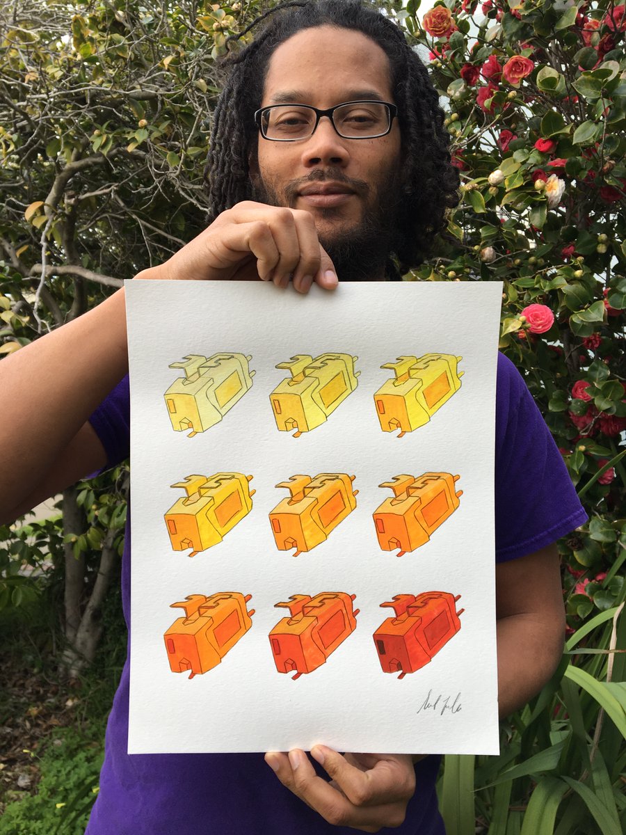 RobertTres's tweet image. Sunset Needle print etsy.me/38i4lIX #vinyl #analogmusic #recordcollectors #musiclovers #artOfRobertLiuTrujillo