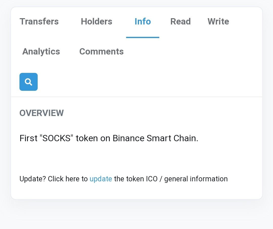 thepancakesocks's tweet photo. 🥞🧦 @bscscan added our logo and token information!🥳 🥞🧦

#NFT #NFTs $socks #unisocks #bsc #PancakeSwap $cake $waif $paint $psocks https://t.co/LAQ4Vb74fg