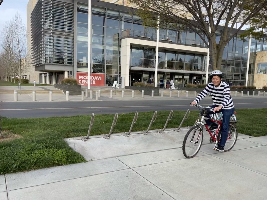 #ACGRide45ColonCancer continues at UC Davis after a 500 miles drive across California from UC San Diego in a day #RideOrStrideFor45 support  #ColorectalCancerPrevention wherever we go! #ColorectalCancerAwarenessMonth 
#Colonoscopy #GICommunity @AMCollegeGastro
@onepeloton