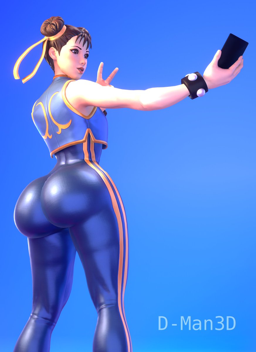 Posting another #ChunLi render while I'm working on the animation. 