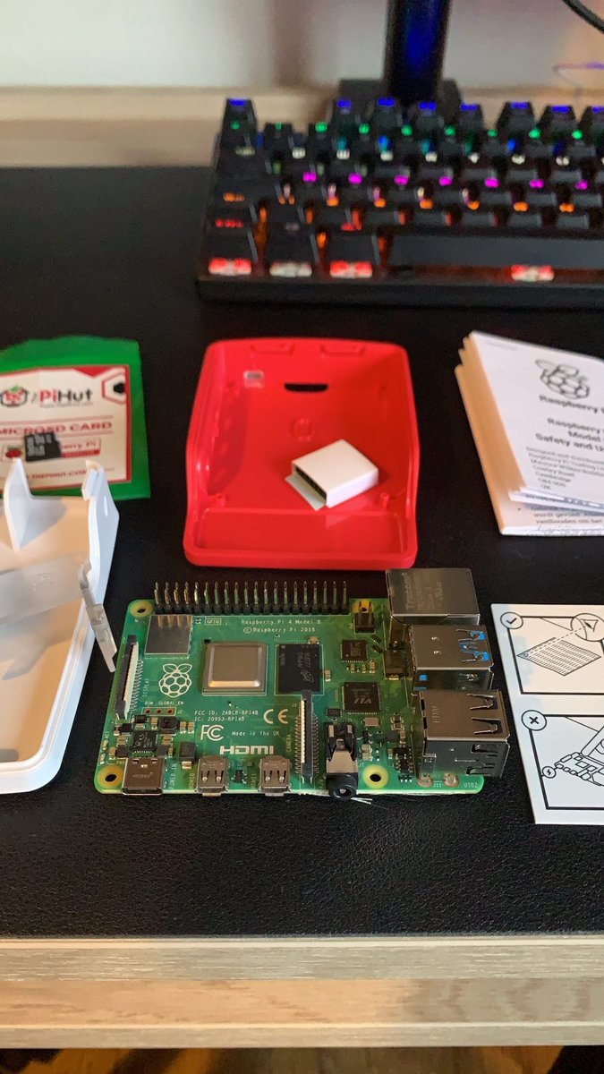DeveloperJeanpy's tweet image. New toy.

Ordered a Raspberry Pi model B. Looking forward to learn new stuff with this little computer.

Feel free to send me entry-level projects that I can do with my RPi.

#RaspberryPi