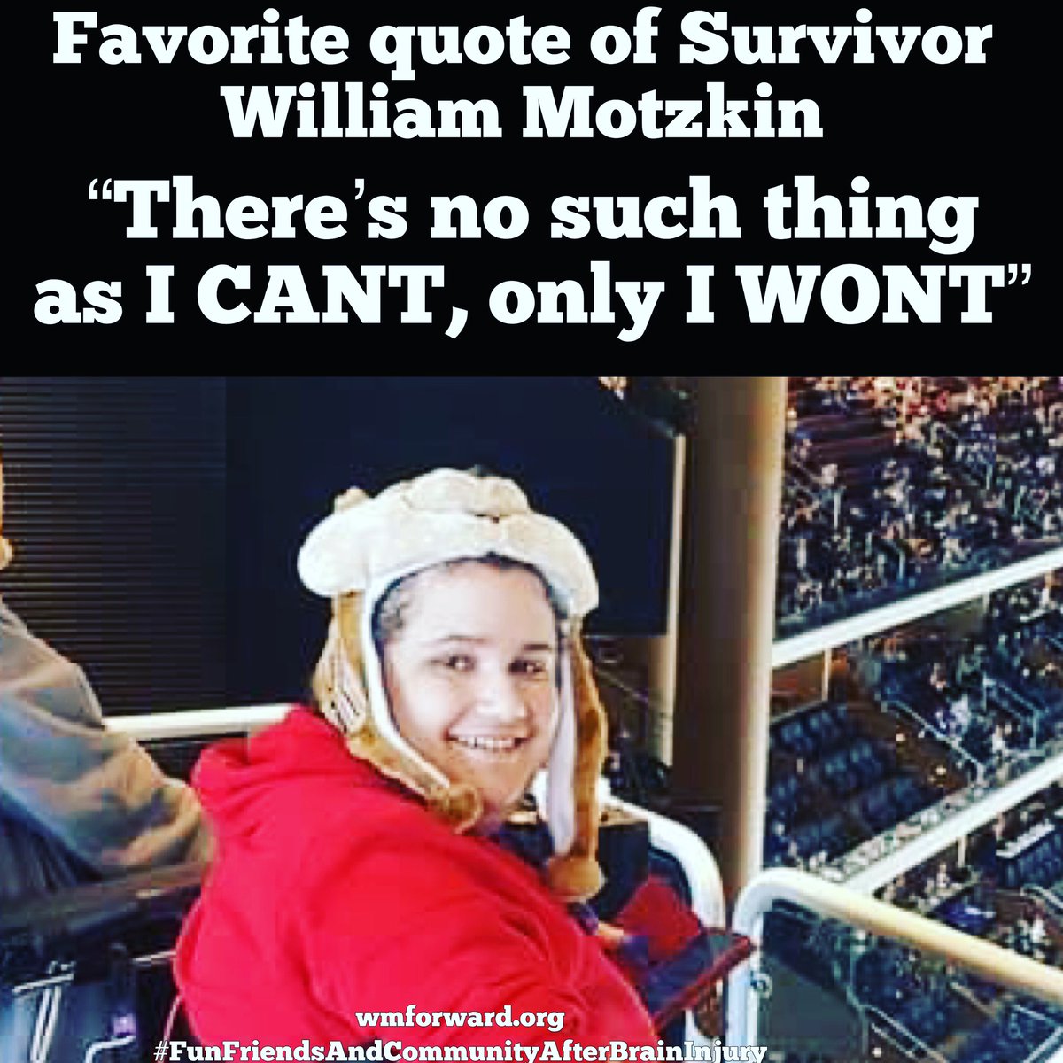 wm_FORWARD's tweet photo. #day14 #braininjuryawarenessmonth #braininjuryawareness #braininjurysurvivor #tbi #tbisurvivor #weremovingforward #funfriendsandcommunityafterbraininjury https://t.co/Kh3calaUeb