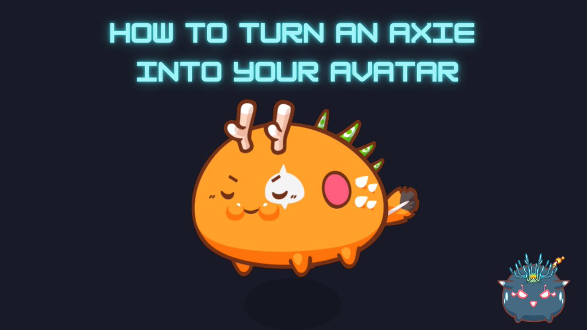 AxieInfinity's tweet photo. More. Axie. Avatars.

Avatar tutorial 👇

https://t.co/OhuwjA0ECN https://t.co/qheFcvbRPd
