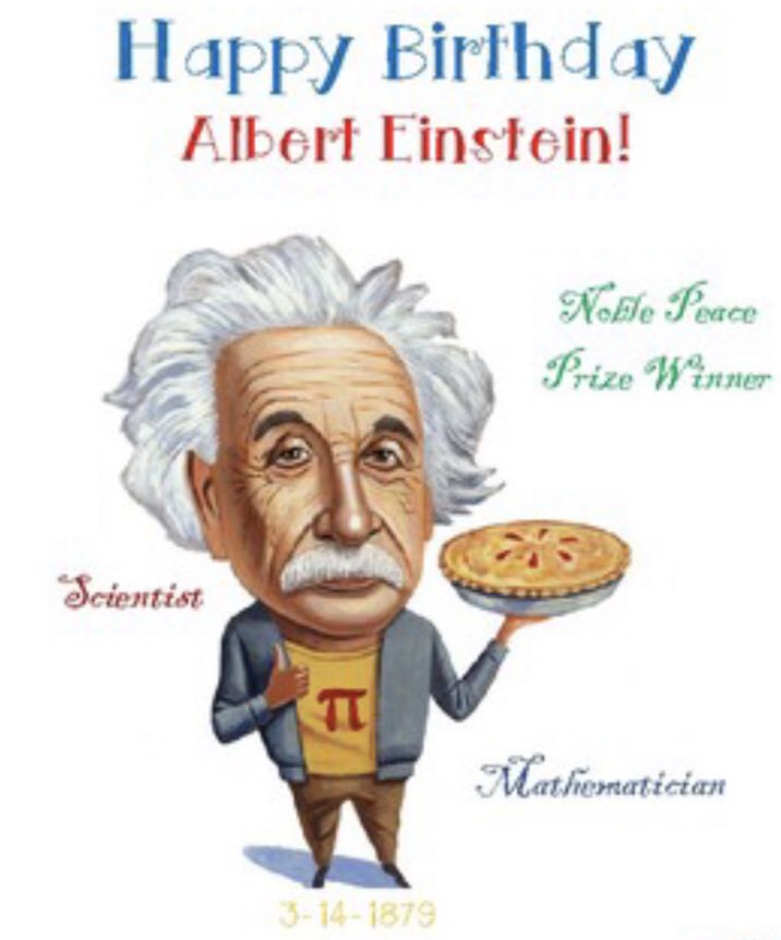 Happy birthday Albert Einstein AND Happy pi day! Double the reason to celebrate science!

#happybirthday #alberteinstein #piday #pi #science #math #stem #mathematics #astronomy #astrophysics #physics