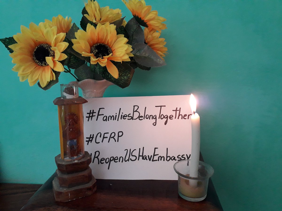 My full support from Cuba. Thanks to all who were able to attend the Ermita de La Caridad in prayer for the Cuban family!!!🙏🙏❤️👨‍👩‍👦‍👦
#FamiliesBelongTogether, #CFRP, #ReopenUSHavEmbassy.
@POTUS, @VP , @AliMayorkas